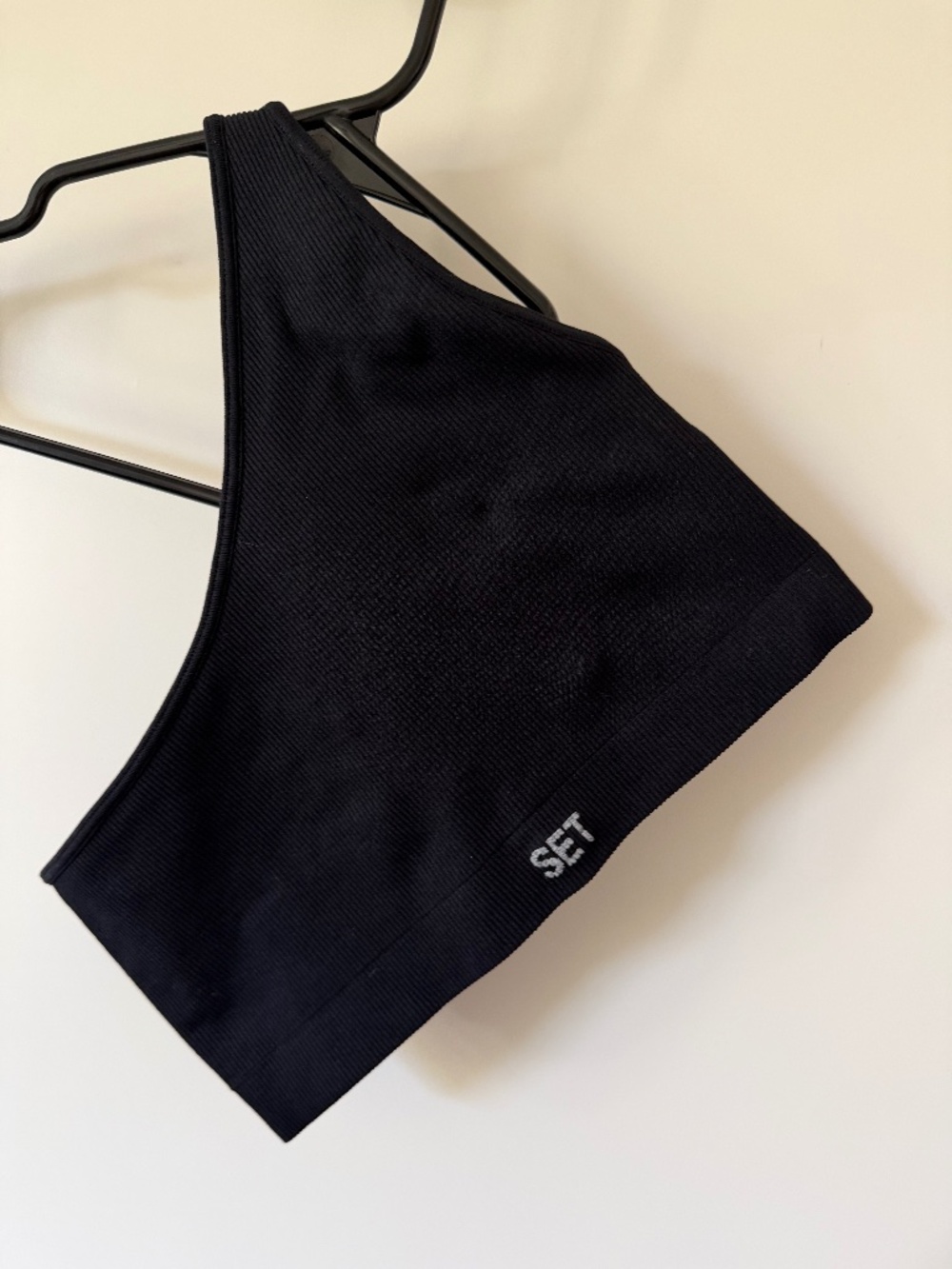 Set active one shoulder bra